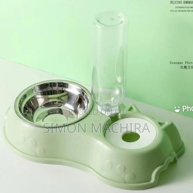 Automatic Pet Bowl and Water Dispenser - main view