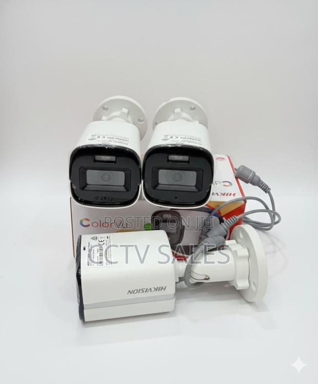 Hikvision - 2 Mp Smart Hybrid Light With Colorvu Fixed Bullet Camera