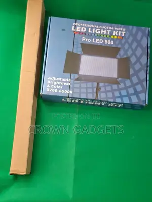 U800 Pro Led Light Kit Varicolor Adjustable Brightness Color