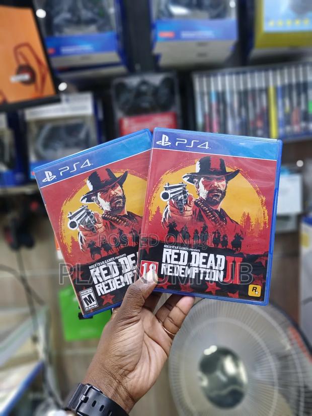 Rdr2 Used Playstation 4. Disc Game - main view