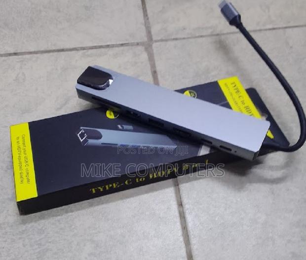 Usb 8.1 Type C Usb-C to Usb3.0 Hub Port +Lan
