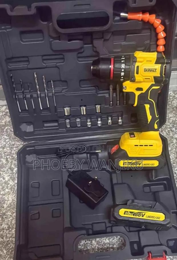 Iconic Dewalt Brushless Drill - main view