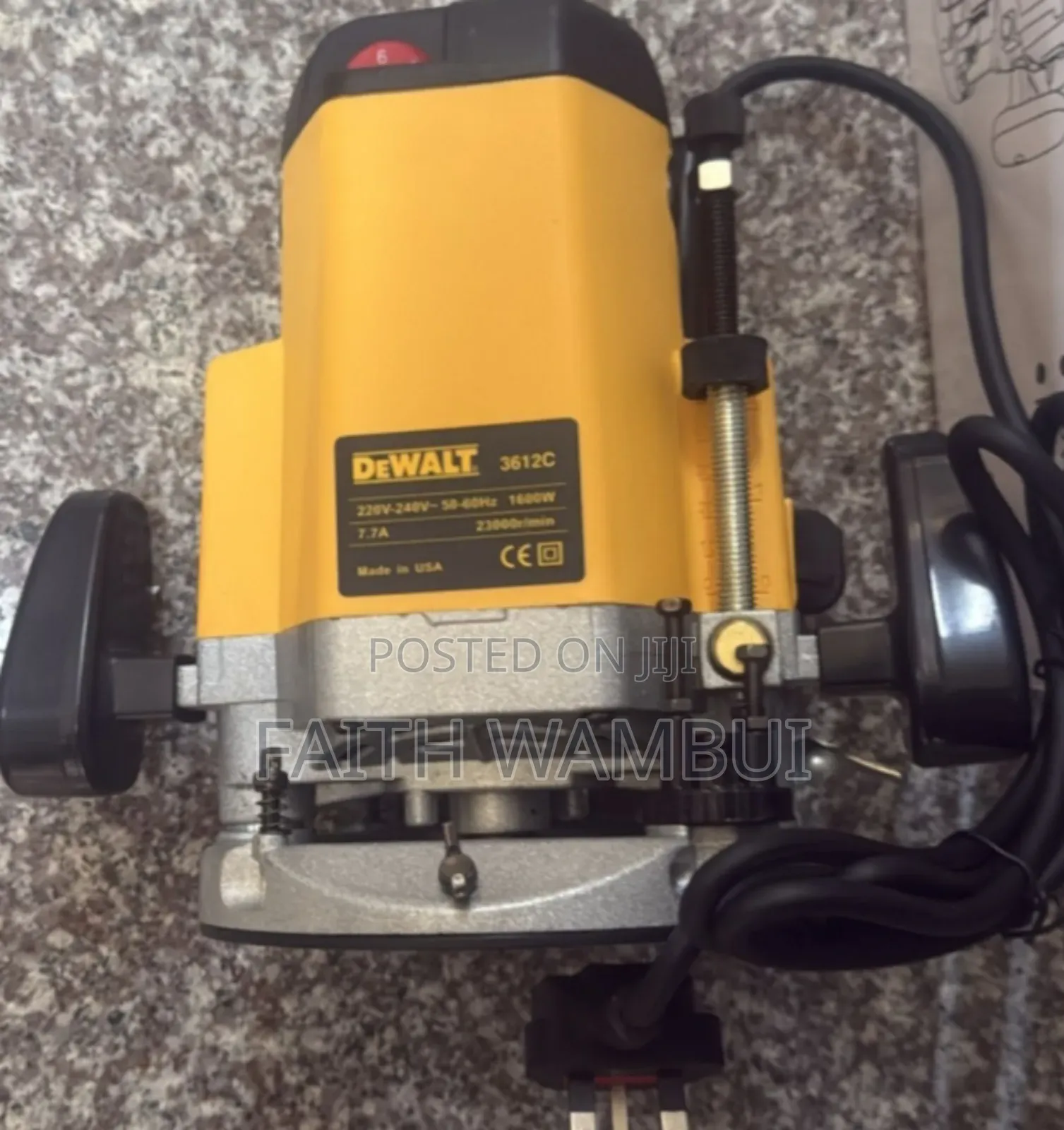 Quality Dewalt 1600 Watts Router Machine/Router Machine 1600 Watts
