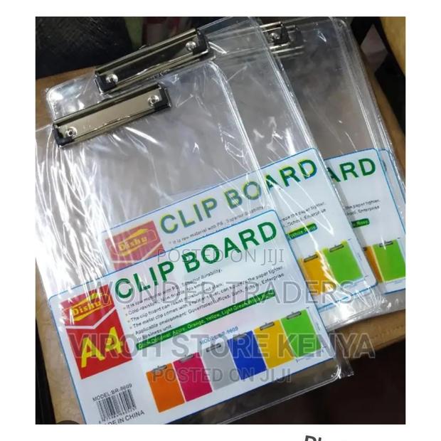 Exams Clip Boards Clear Exams Clip Boards - main view