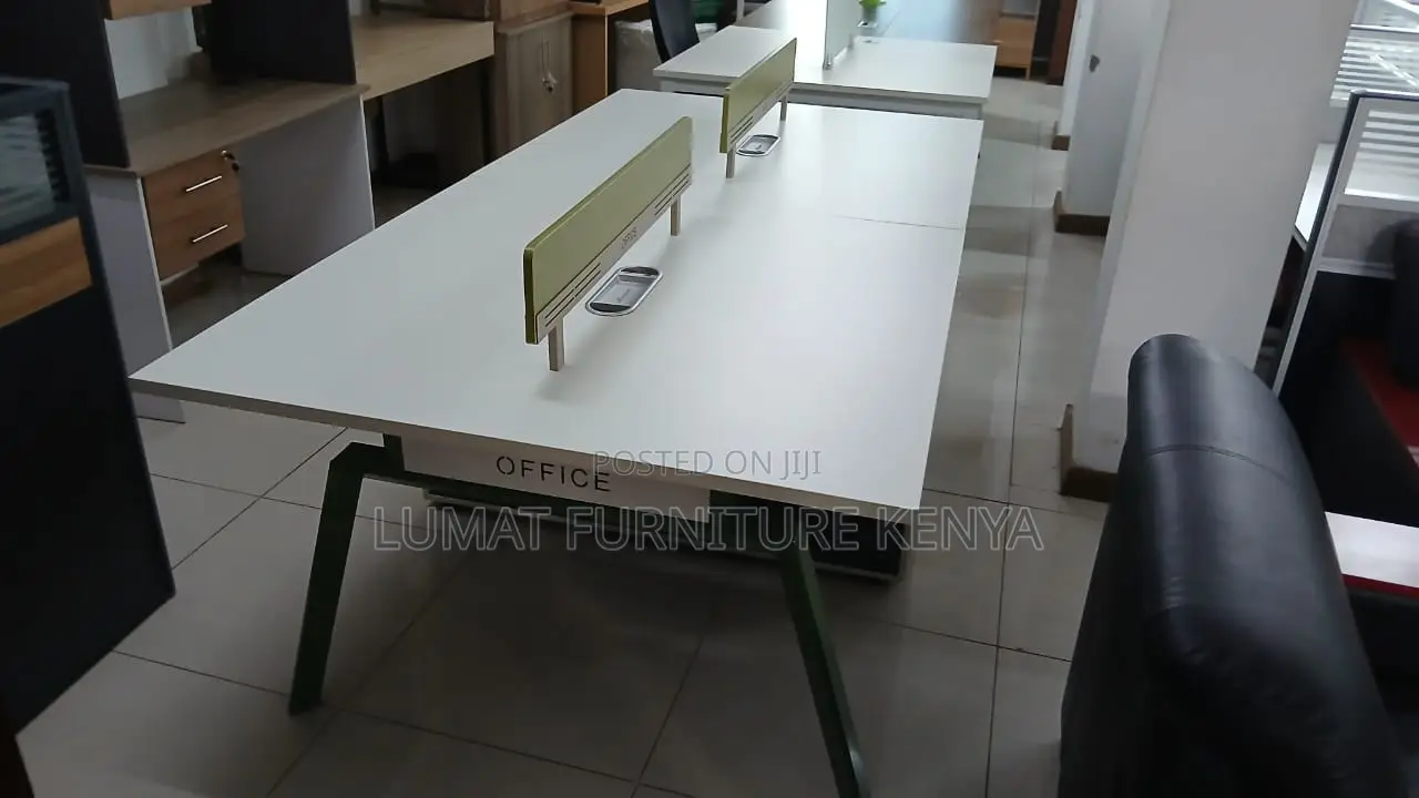 Office Modern 4 Way Workstation