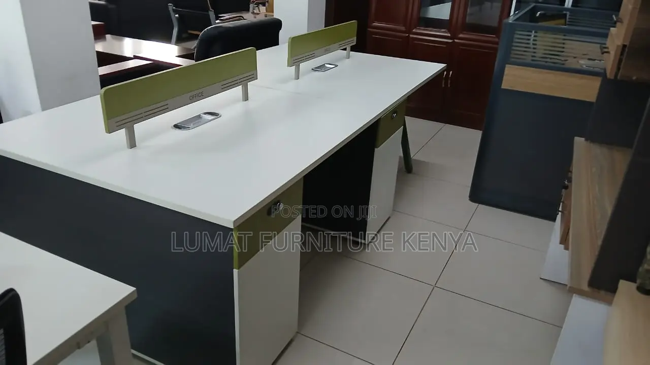 Office Modern 4 Way Workstation