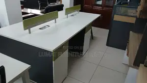 Office Modern 4 Way Workstation