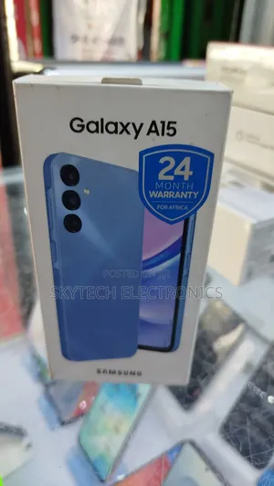 New Samsung Galaxy A15 128 GB Black