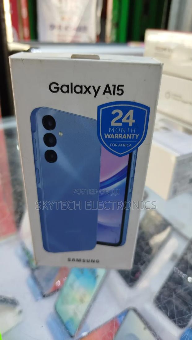 New Samsung Galaxy A15 128 GB Black - thumbnail 2
