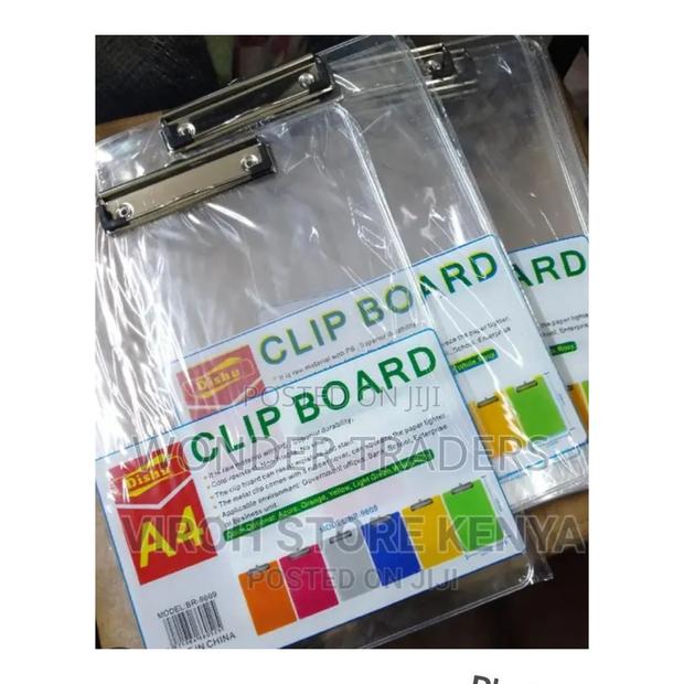 Clip Board ,Clear Exams Clip Boards*