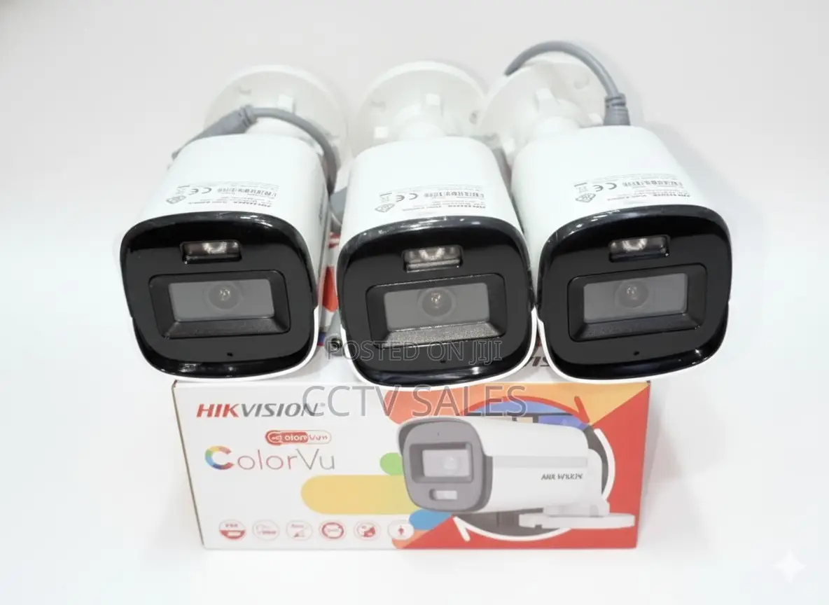 Full Color Colorvu Hikvision Smart Hybrid Light 2mp Bullet Camera 20m
