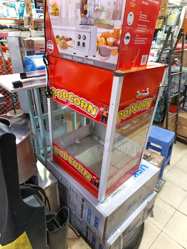 Imported Commercial Popcorn Machine - main view