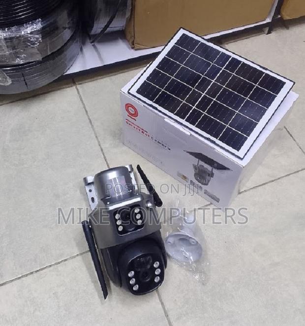 Wireless Security Dual Lens 4g Solar CCTV Camera - main view