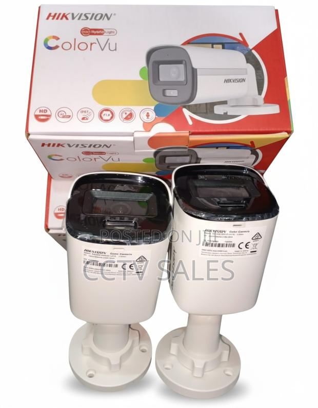 2 Mp Clear Night Vision With Colorvu Fixed Mini Bullet Camera