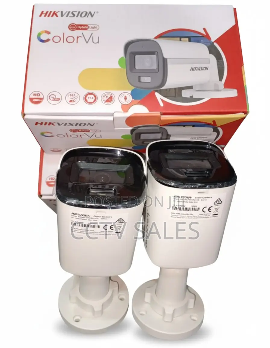 2 Mp Clear Night Vision With Colorvu Fixed Mini Bullet Camera
