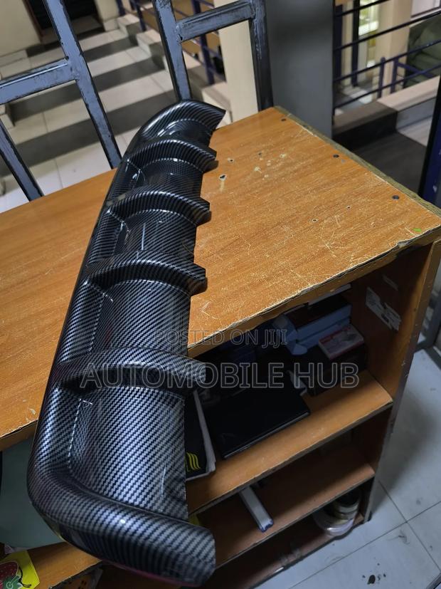 Universal Rear Bumper Diffuser for Cars | Sporty Look Design - main view