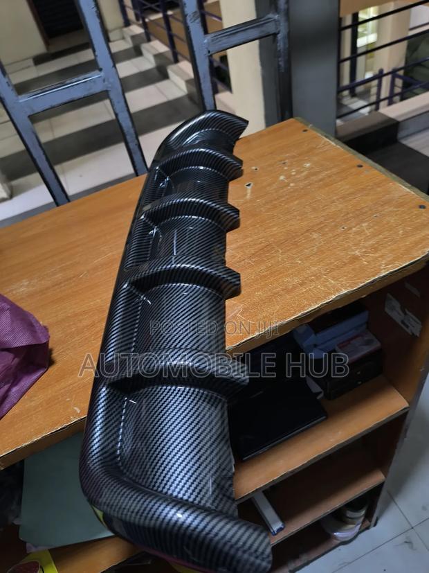 Universal Rear Bumper Diffuser for Cars | Sporty Look Design - thumbnail 3