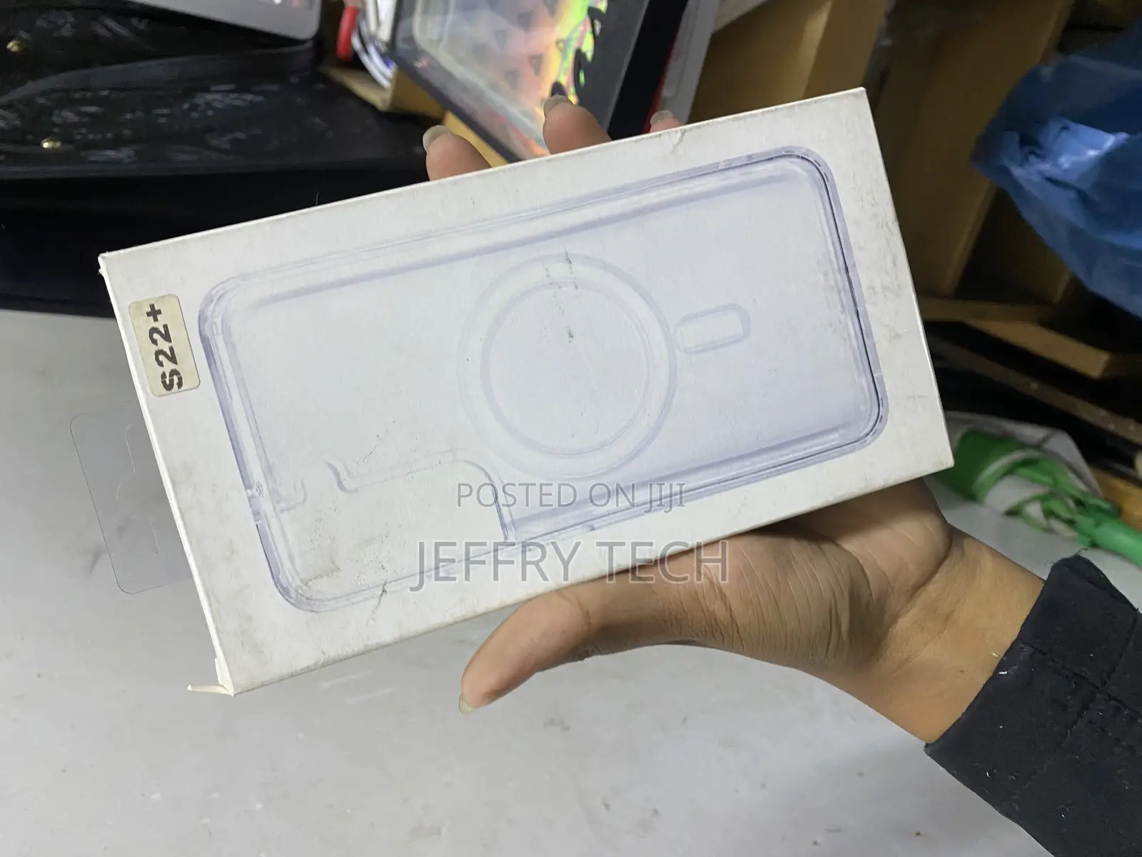 Kiomy Crystal Clear Hard Magsafe Case for Samsung Galaxy S22 Plus