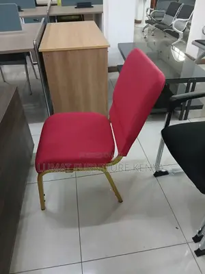 Heavy Duty Red Banquet Office Chair