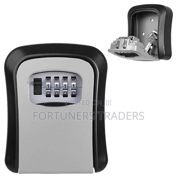 Key Safe Key Lock Box Metallic