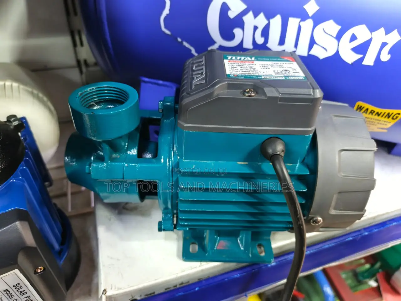 Total 0.5hp 1inch Max Head 30mtrs 8mtrs Suction Booster Pump