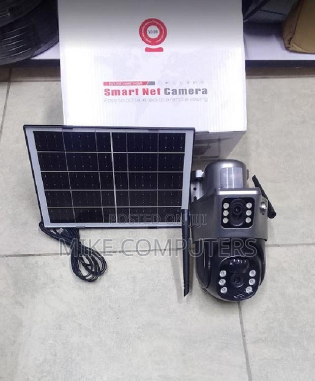 Solar Panel CCTV Camera~V380 Calus 4g Solar