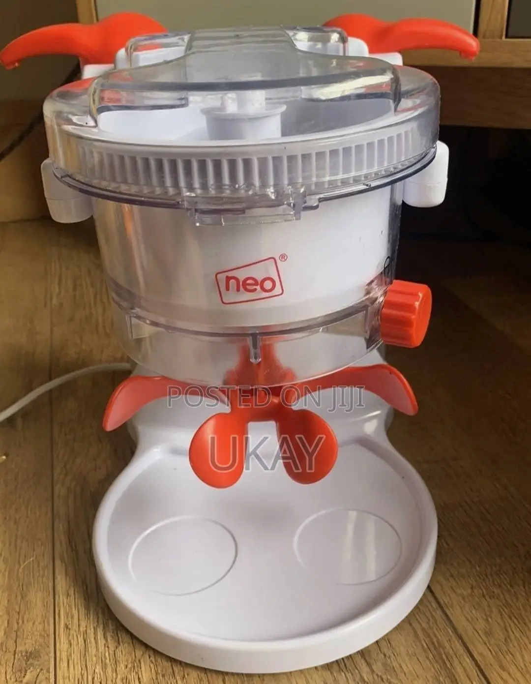 Neo White Ice Shaver Snow Cone