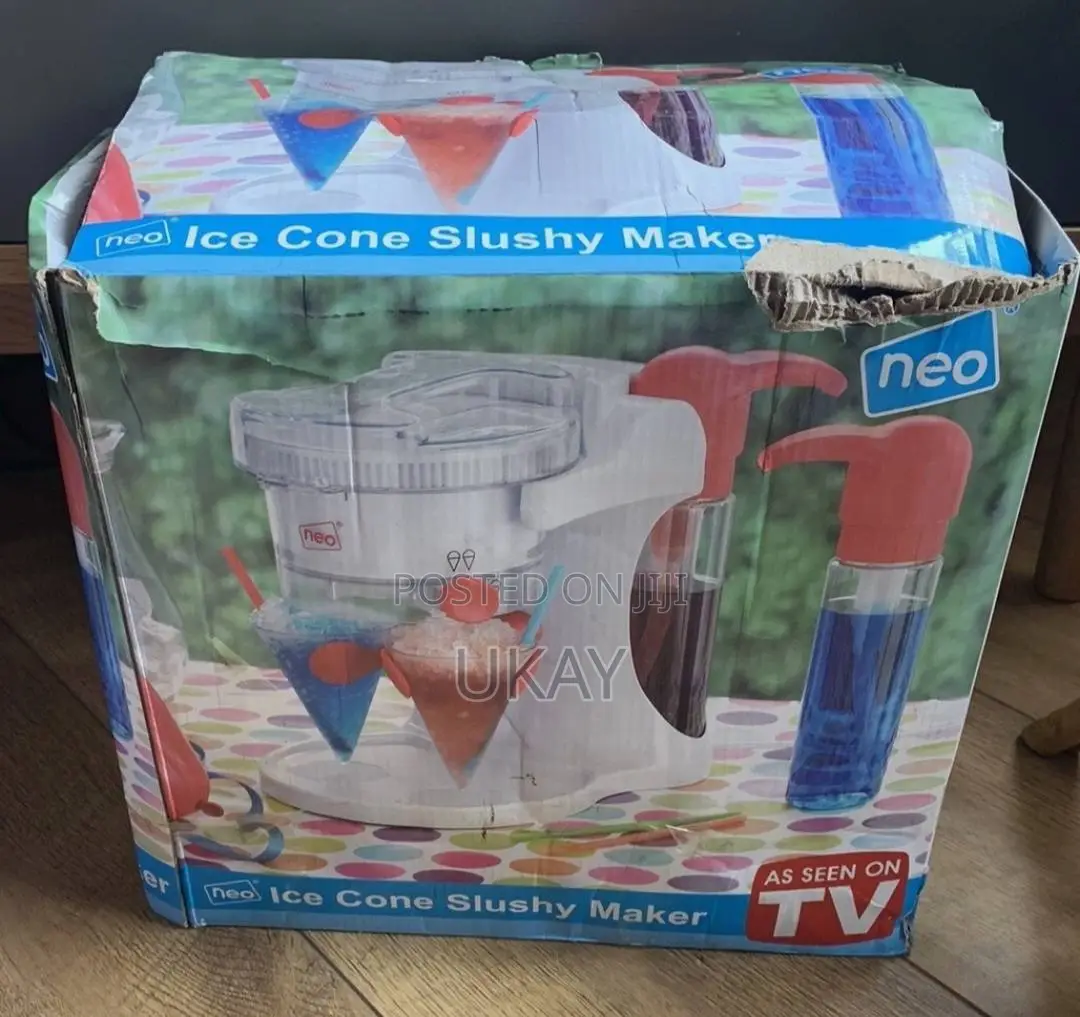 Neo White Ice Shaver Snow Cone