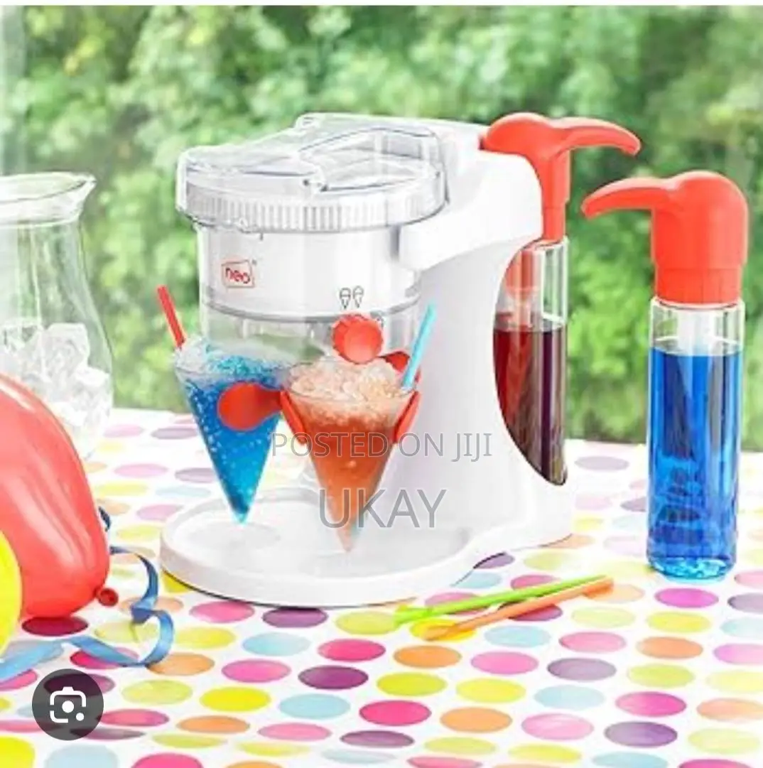 Neo White Ice Shaver Snow Cone