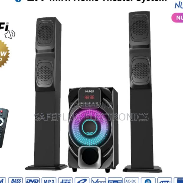 Nunix 2.1ch Nu- M11 Home Theater Speaker System Tall Boy - main view