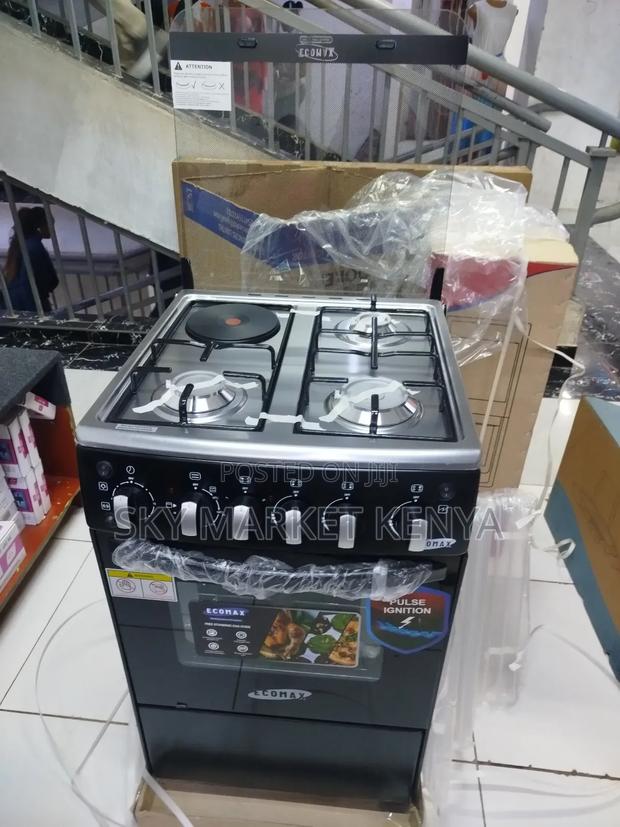 Ecomax Standing Cooker 50×55 Cm With Free Accessories Inside