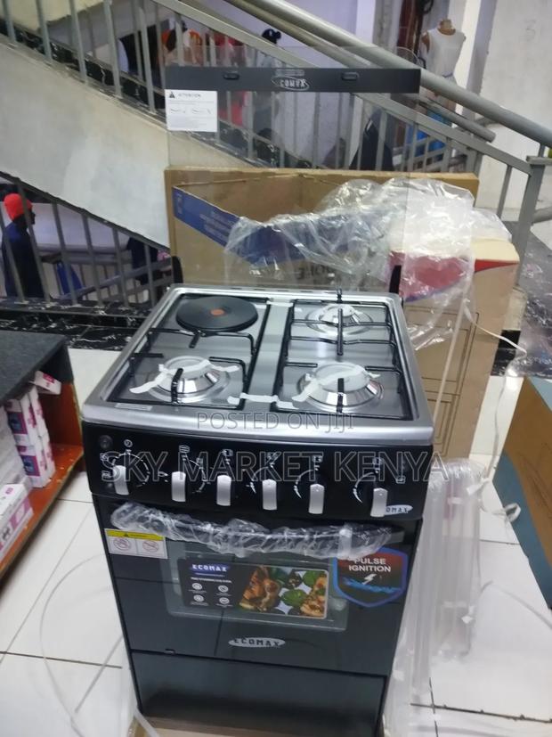 Ecomax Standing Cooker 50×55 Cm With Free Accessories Inside - thumbnail 2