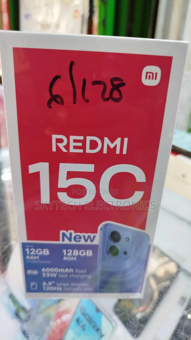 New Xiaomi Redmi 15C 4G 128 GB Red