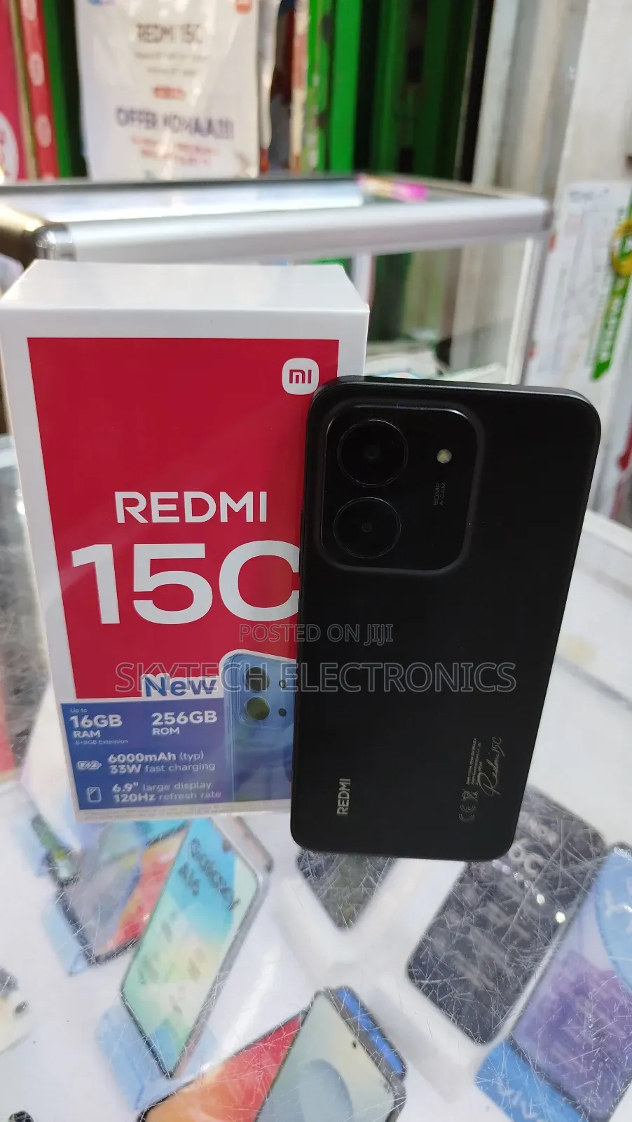 New Xiaomi Redmi 15C 4G 256 GB Red