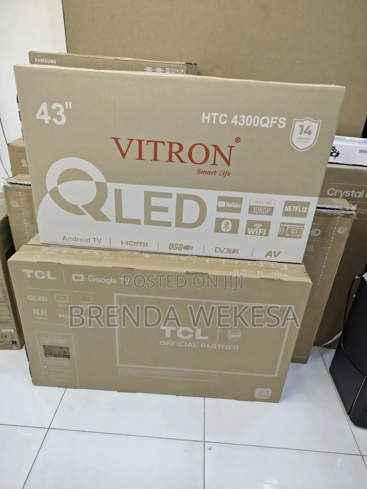 Vitron 43 Inch Smart Qled Tv