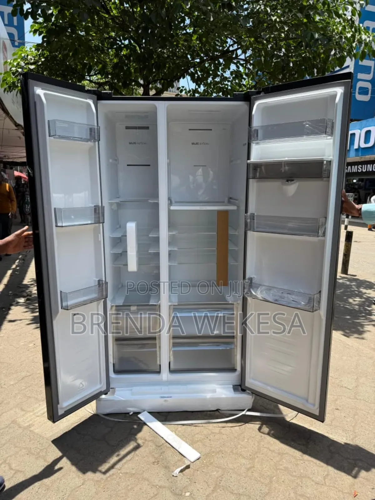 Hisense 541l Hisense 541l Side-by-Side Fridge With Water Dispenser