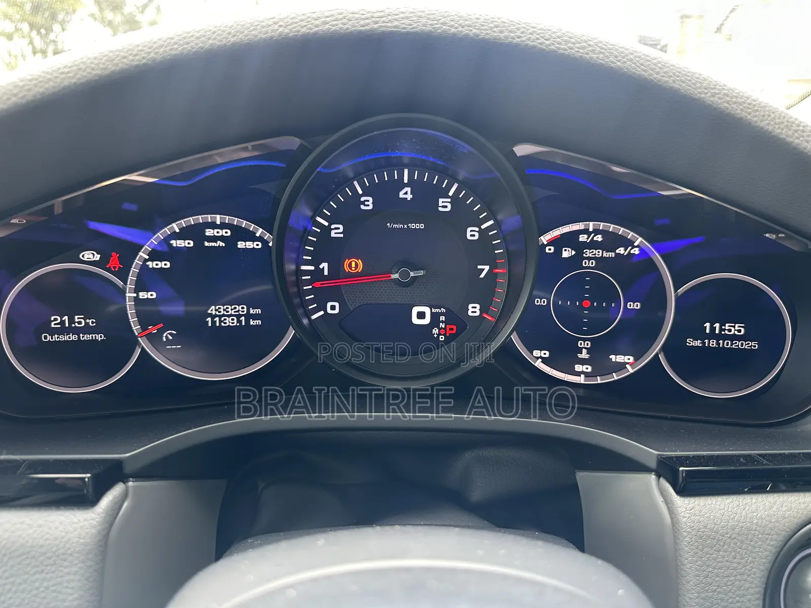 Porsche Cayenne Base AWD 2018 Blue