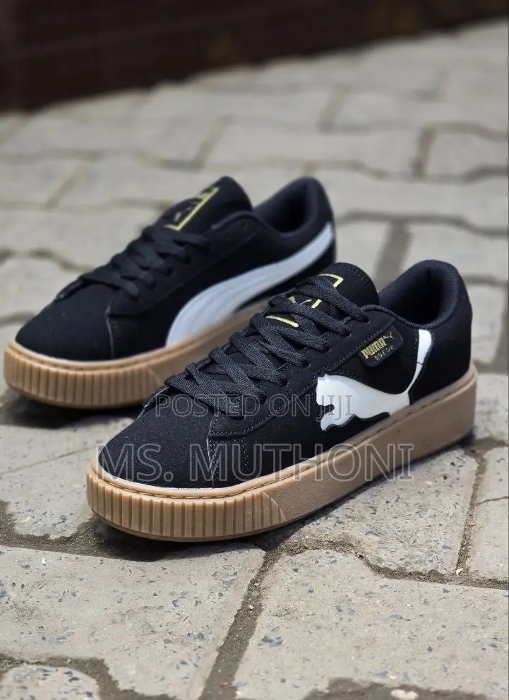 Puma Unisex Suede Platform Sneaker