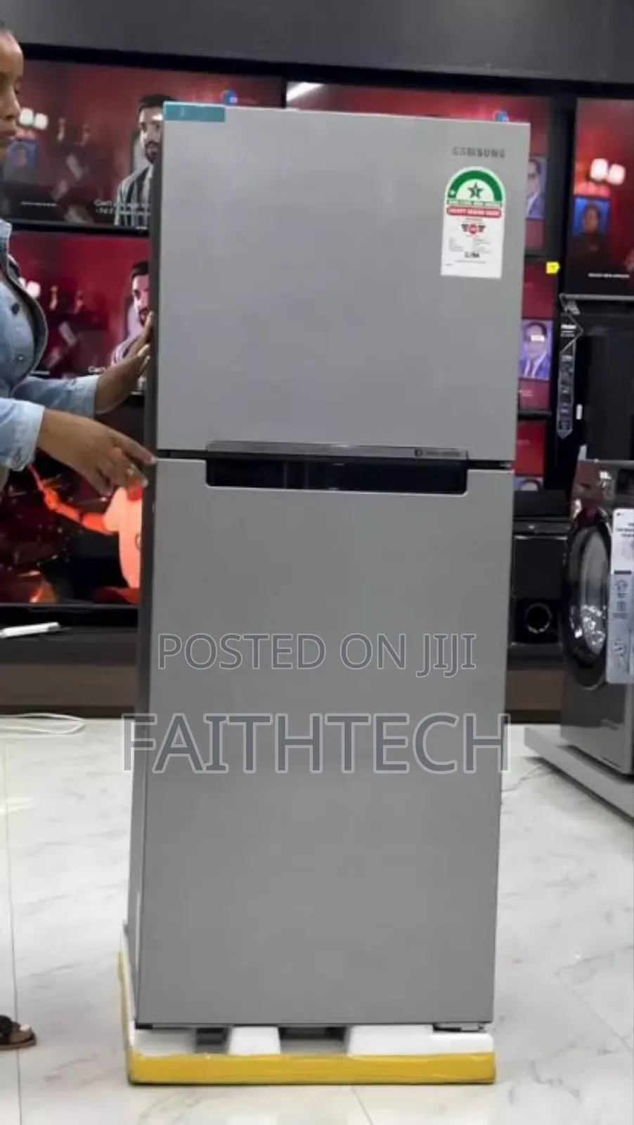 Rt26har2dsa - Samsung Fridge, Top Mount Freezer 2 Door, No Frost, 203l