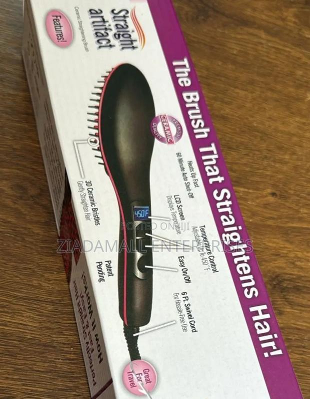 Hair Straightener 2-in-1 Styling Tool: Straighten Smooth in One Ste