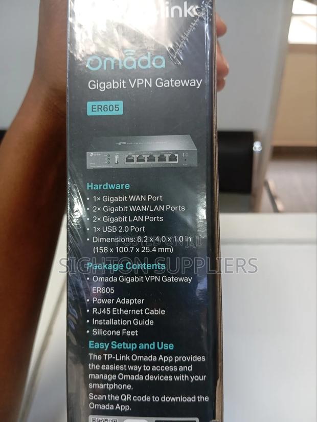 Tplink Er605 Gigabit VPN Gateway - thumbnail 3
