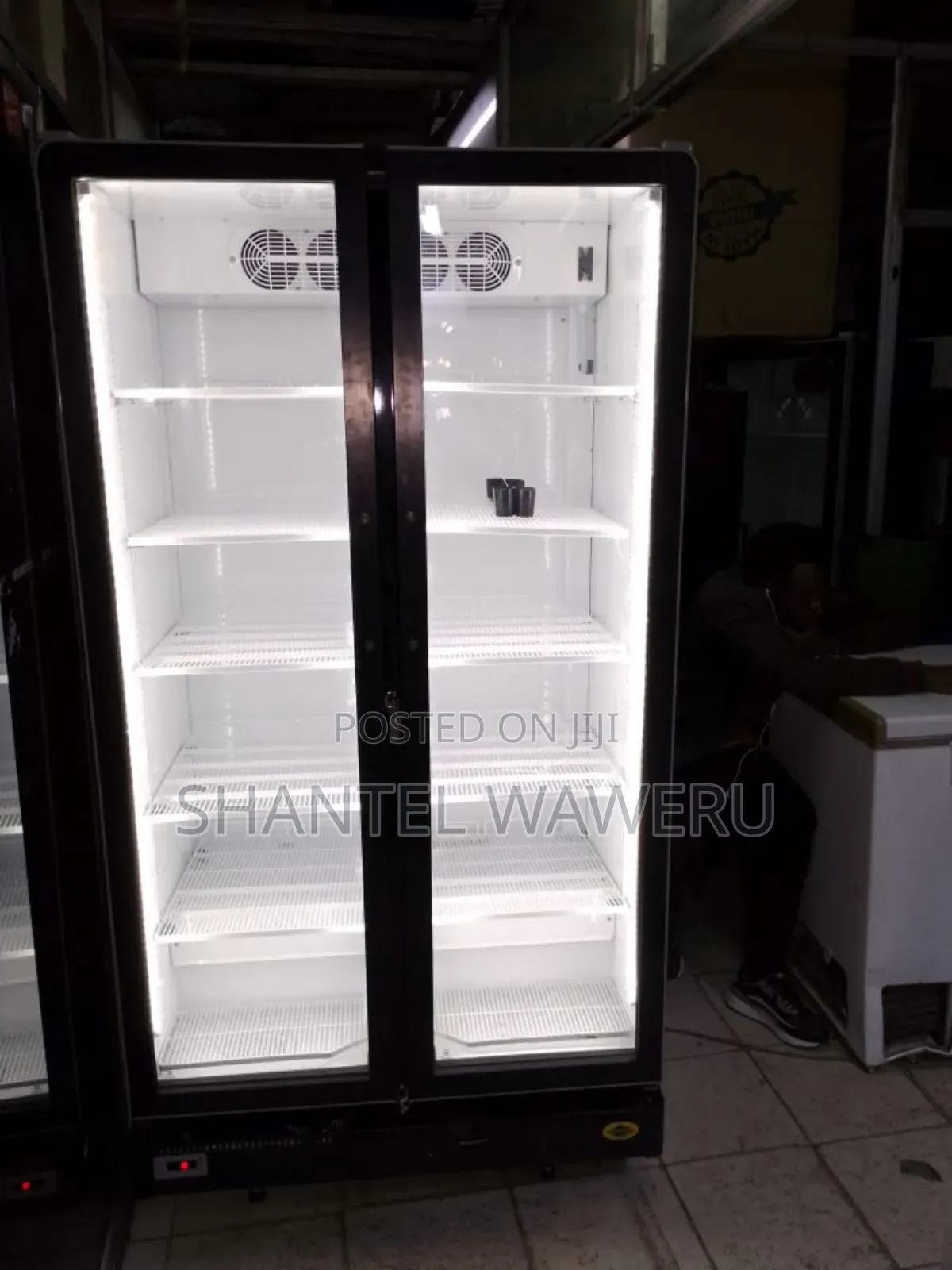 Premier Twin Door Fridge