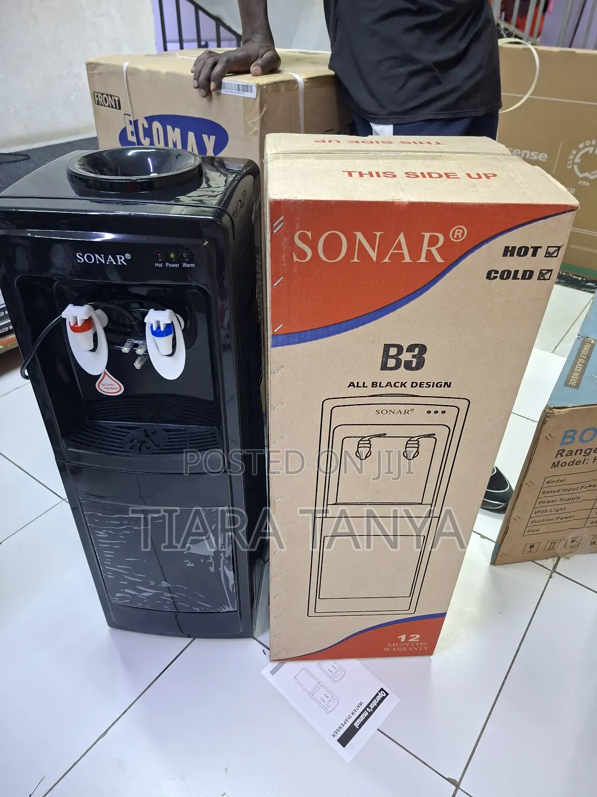 Sonar B3 Hot and Normal Standing Dispenser