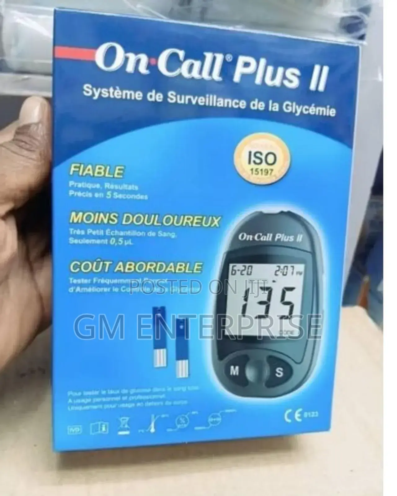 * on Call Blood Sugar Meter , Glucometer*