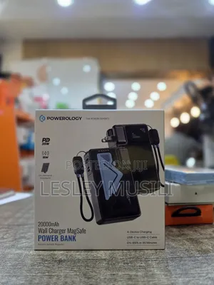 Powerology 20000mah Wall Charger Magsafe Power Bank