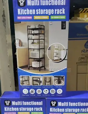 Multifunctional Kitchen Storage Rack Elevate Your Kitchen Organization