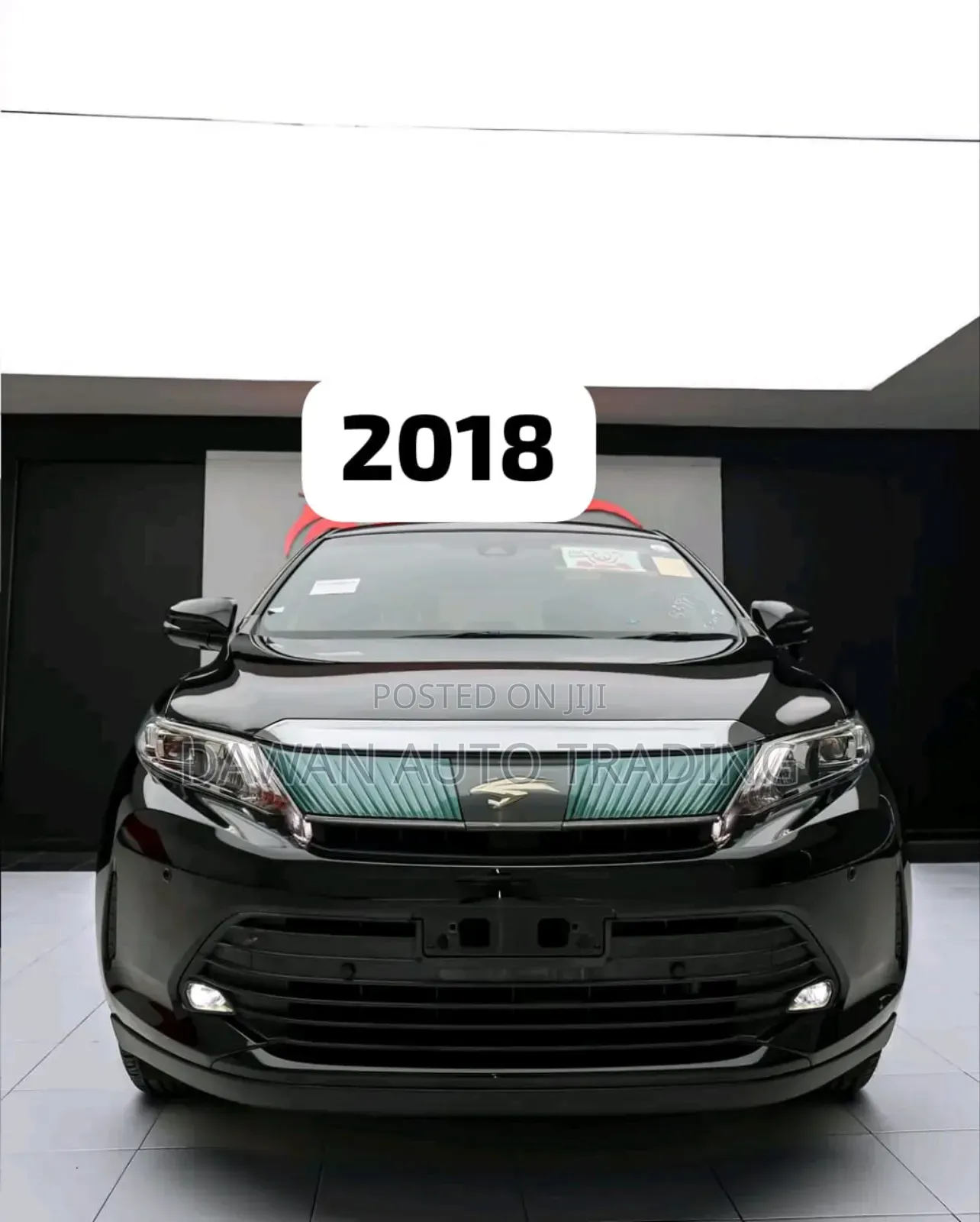 Toyota Harrier 2018 Black