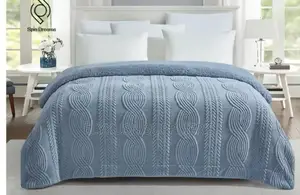 Sherpa Throw Blanket Size 200 * 230 Cm