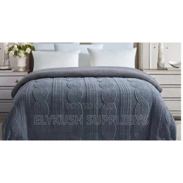 Sherpa Throw Blanket Size 200 * 230 Cm - thumbnail 7