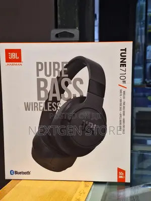JBL Tune 710bt Wireless Over-Ear Headphones.